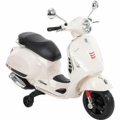Best Sale ❤️ Huffy Kids Vespa Ride On 6V Scooter, White 💯