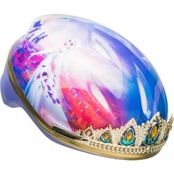 Hot Sale 🤩 Bell Sports Child Frozen 3D Anna Tiara Helmet 💯